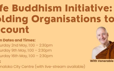 Safe Buddhism Initiative: Holding Organisations to Account